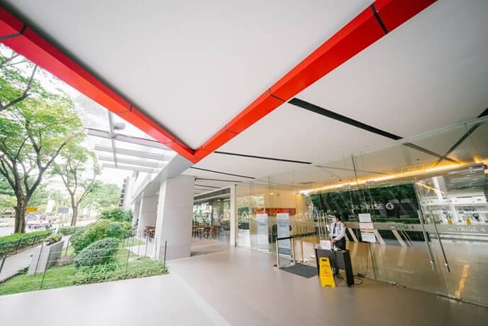 School entrance